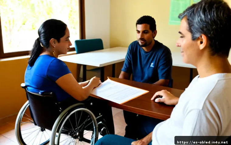 장애인상담사 전문성 향상 - Photorealistic professional development workshop for disability counselors in a welcoming Spanish-sp...